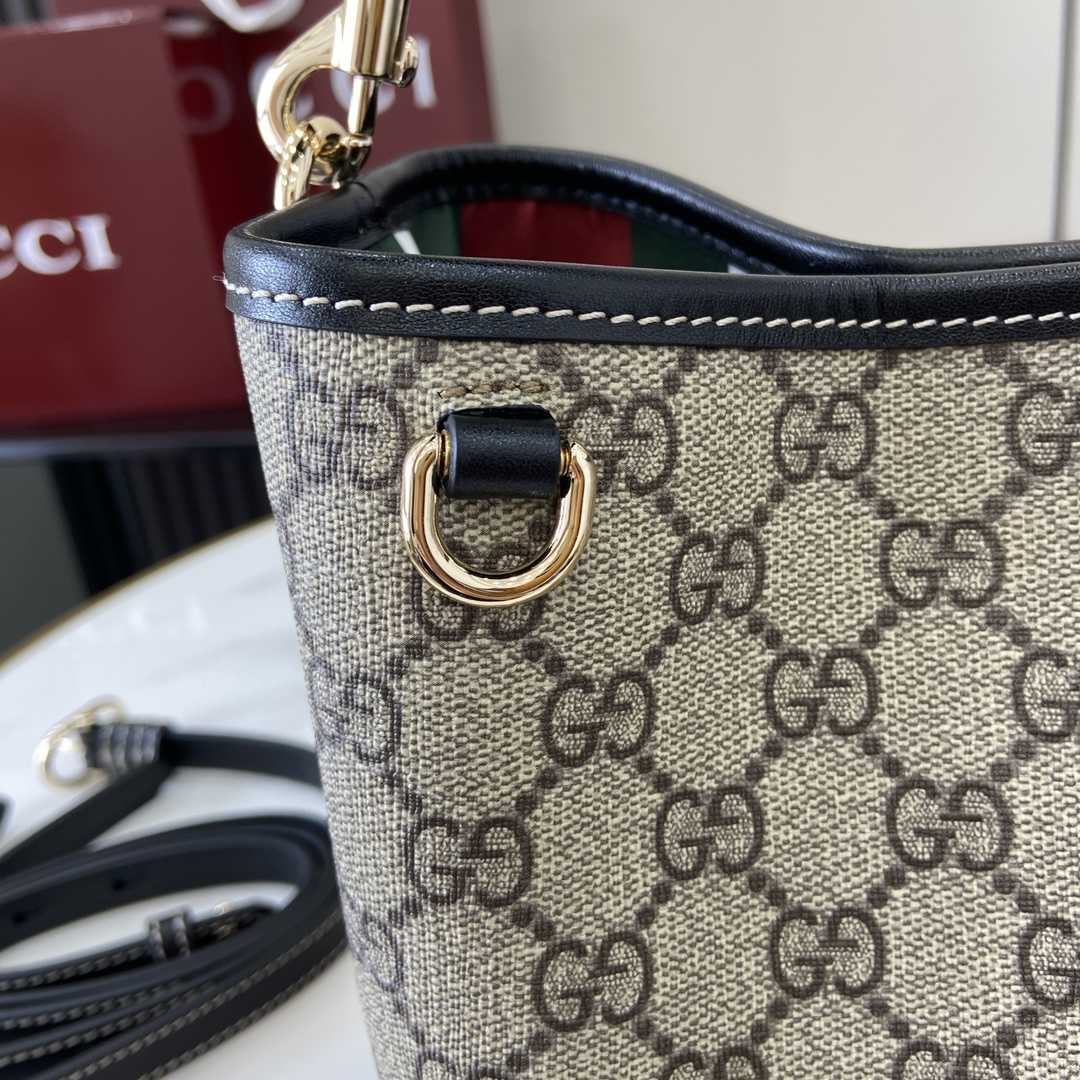 Gucci GG Emblem Mini Shoulder Bag  - DesignerGu