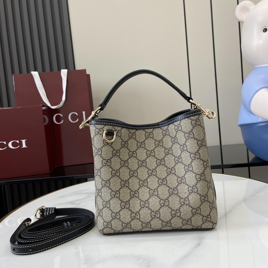 Gucci GG Emblem Mini Shoulder Bag  - DesignerGu