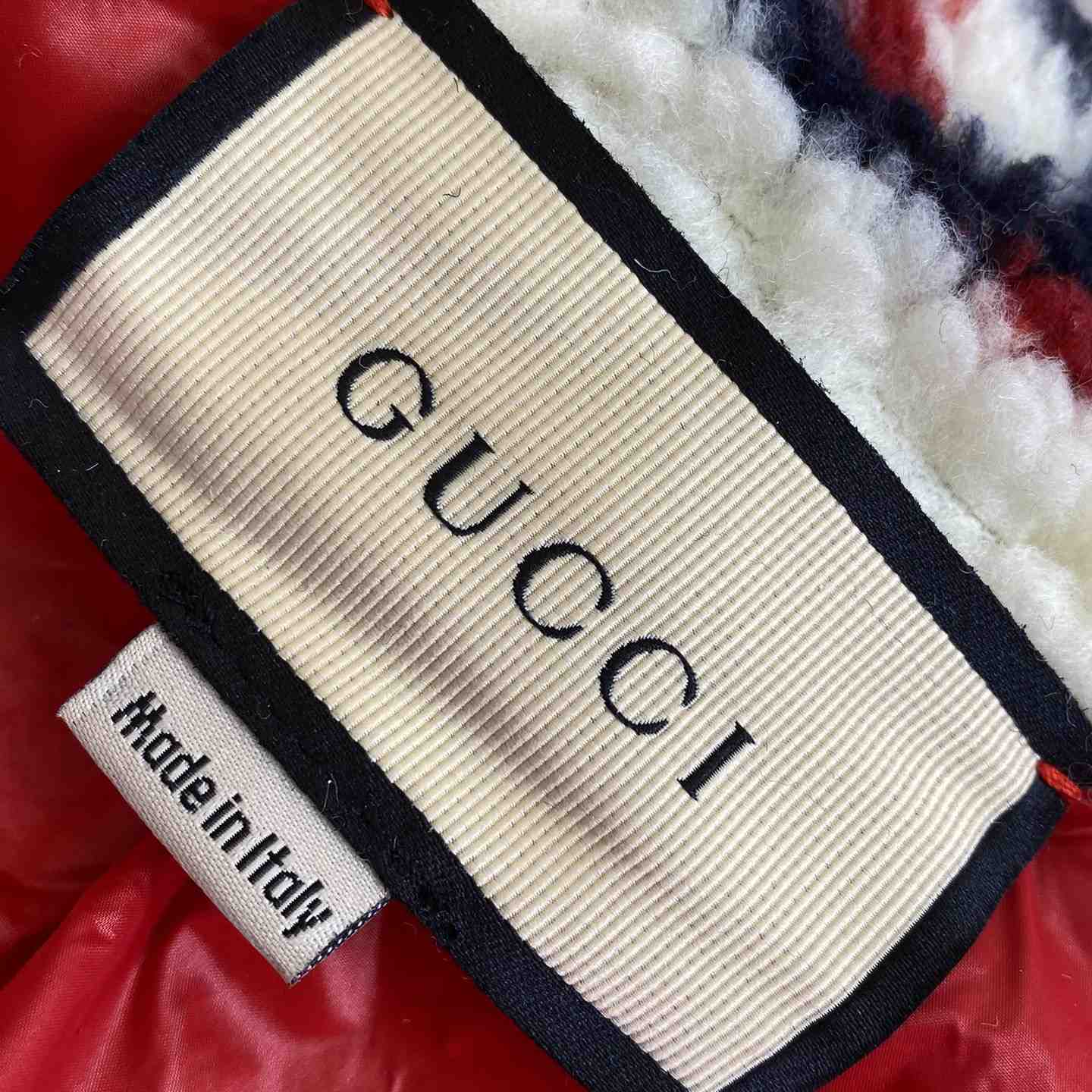 Gucci GG Wool Fleece Jacquard Zip Jacket - DesignerGu