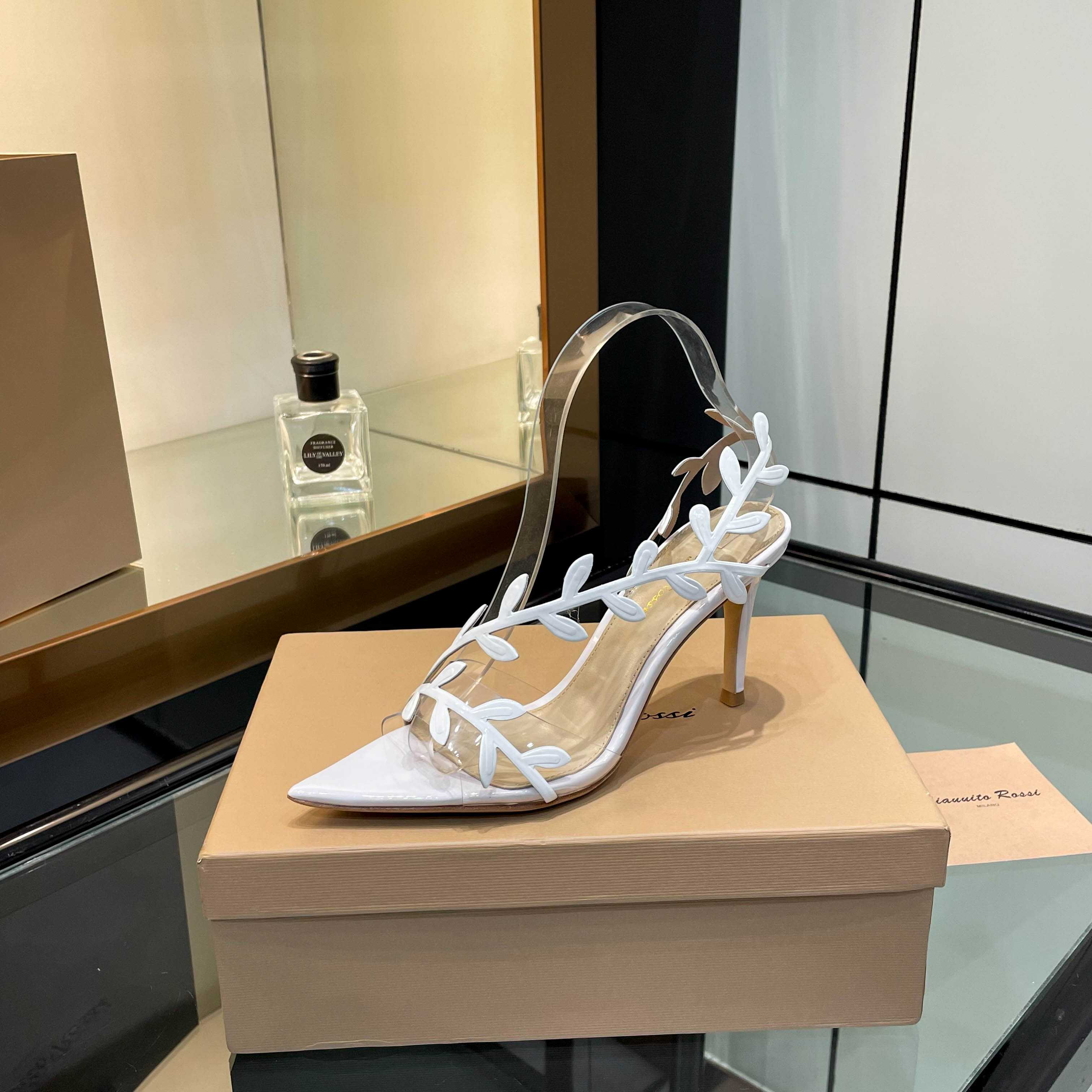 Gianvito Rossi 105mm Flavia Sandals - DesignerGu