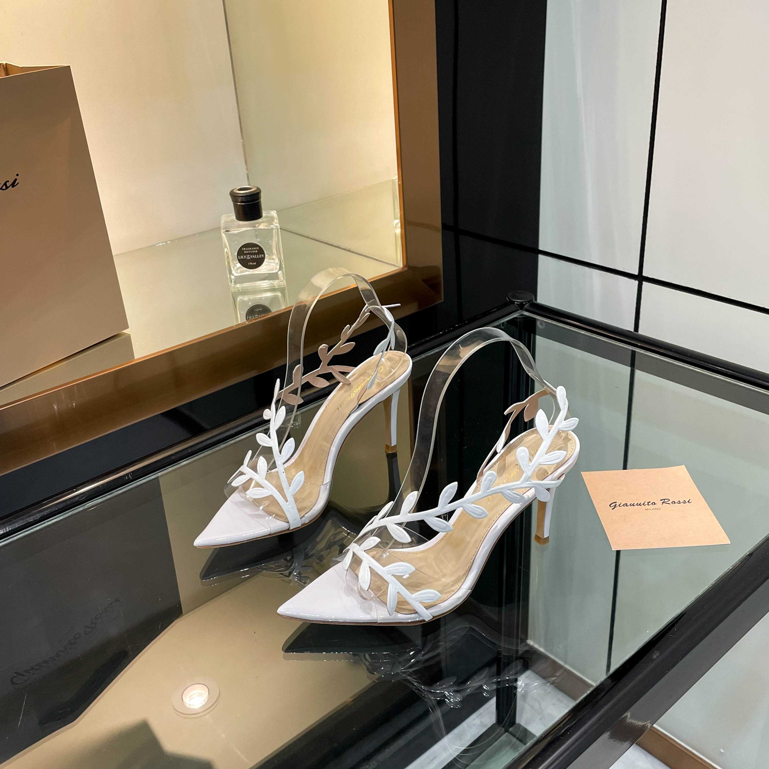 Gianvito Rossi 105mm Flavia Sandals - DesignerGu