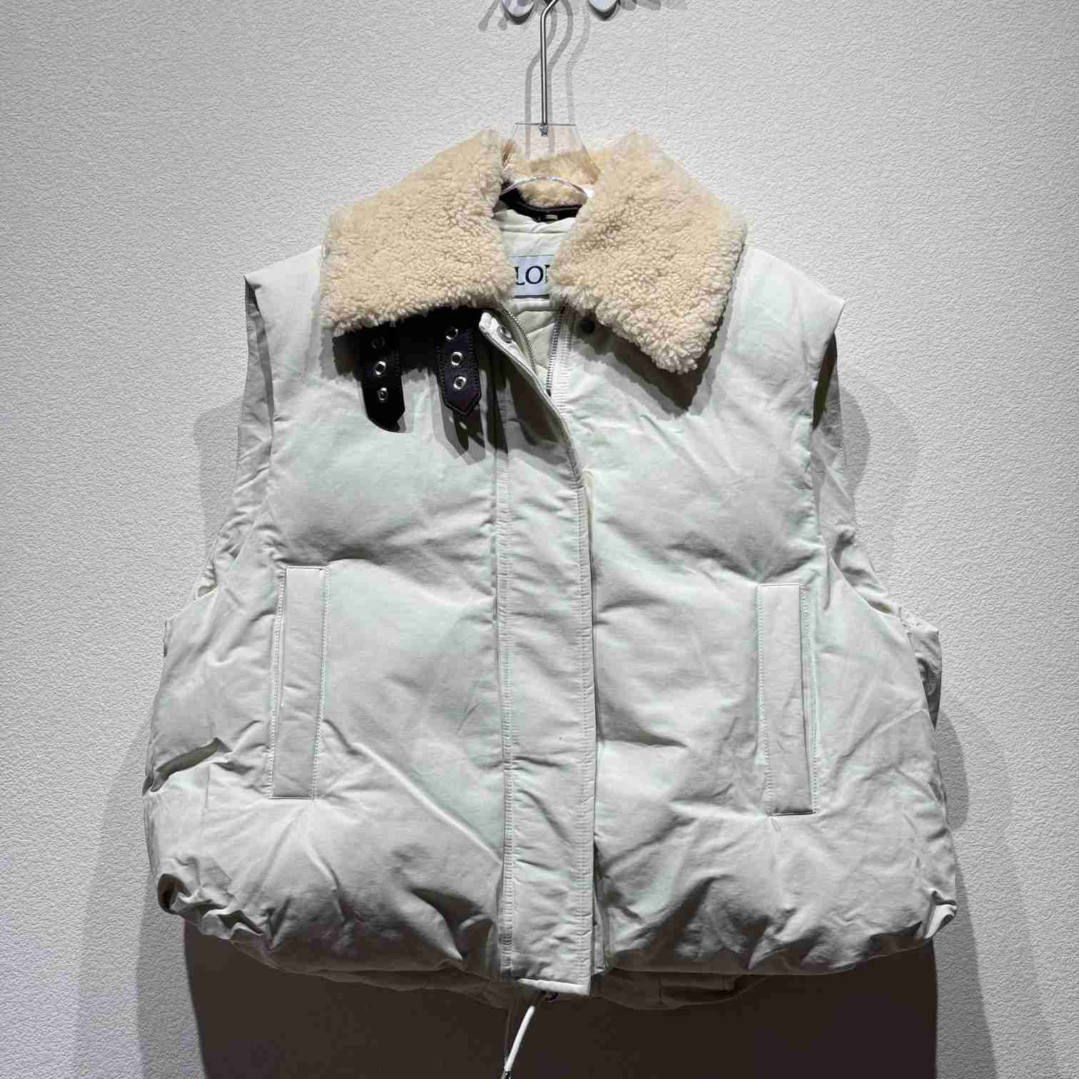 Loewe Puffer Vest In Cotton Blend - DesignerGu