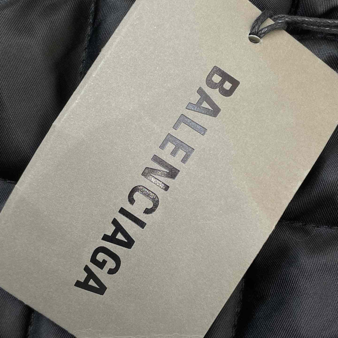 Balenciaga Unity Destroyed Bomber Jacket Black - DesignerGu