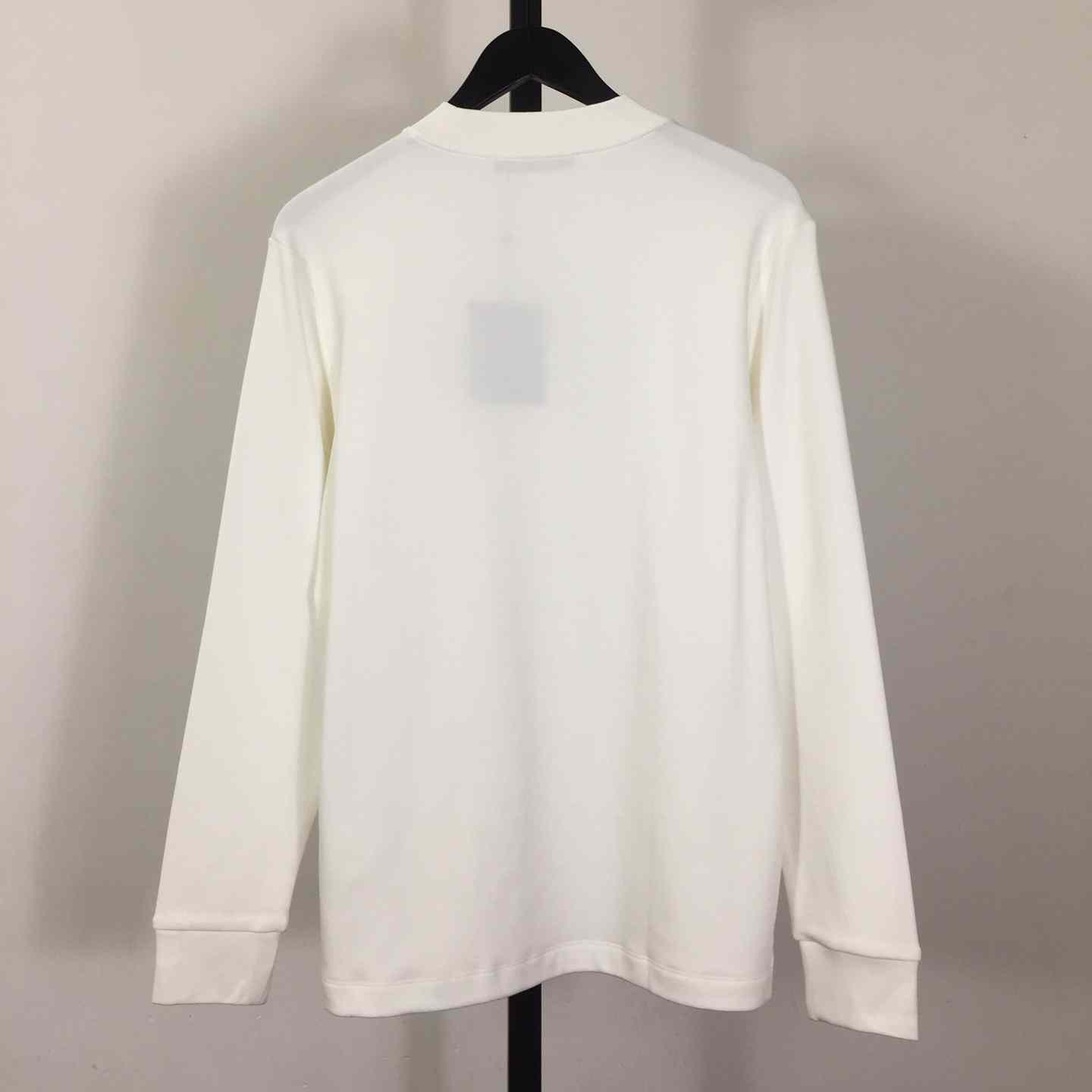 Louis Vuitton Logo Long Sleeve Tee - DesignerGu