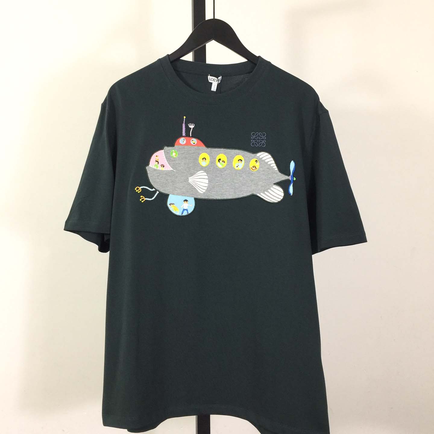 Loewe Loose Fit T-shirt In Cotton - DesignerGu