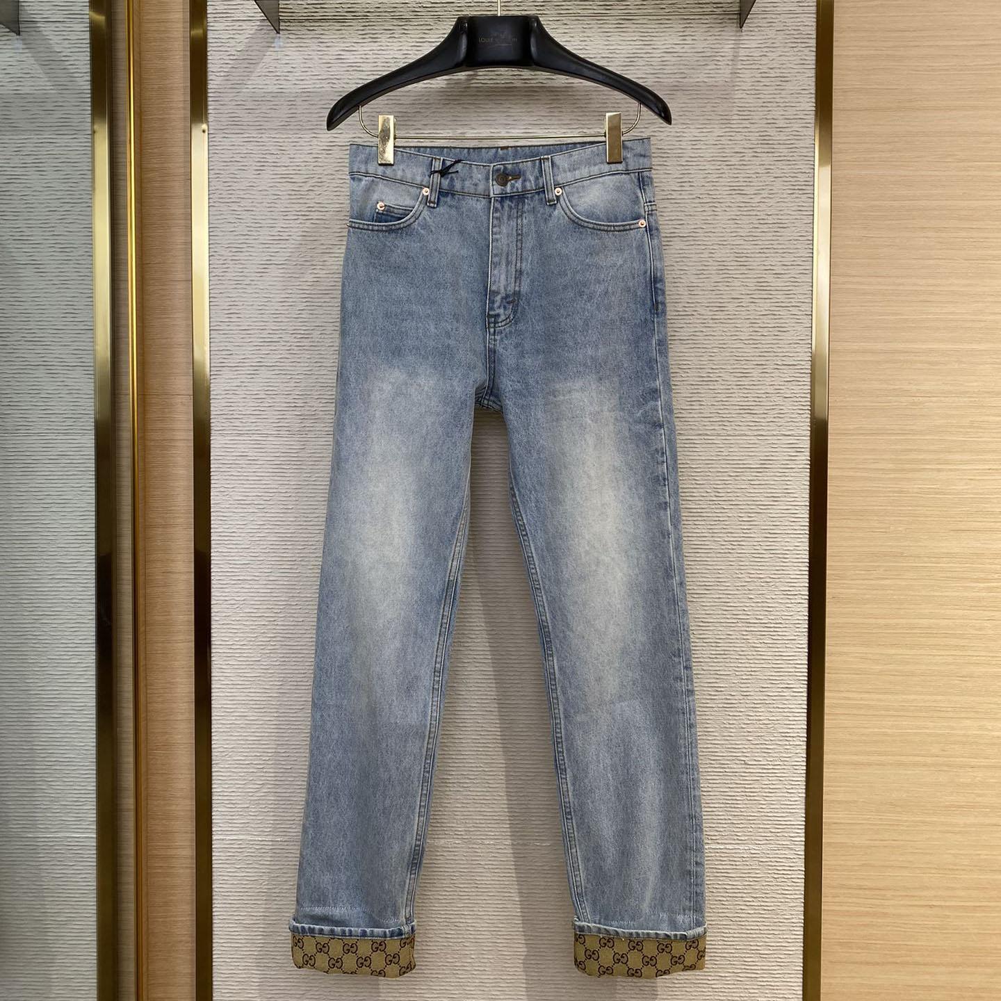 Gucci Mid-rise Straight-leg Jeans - DesignerGu