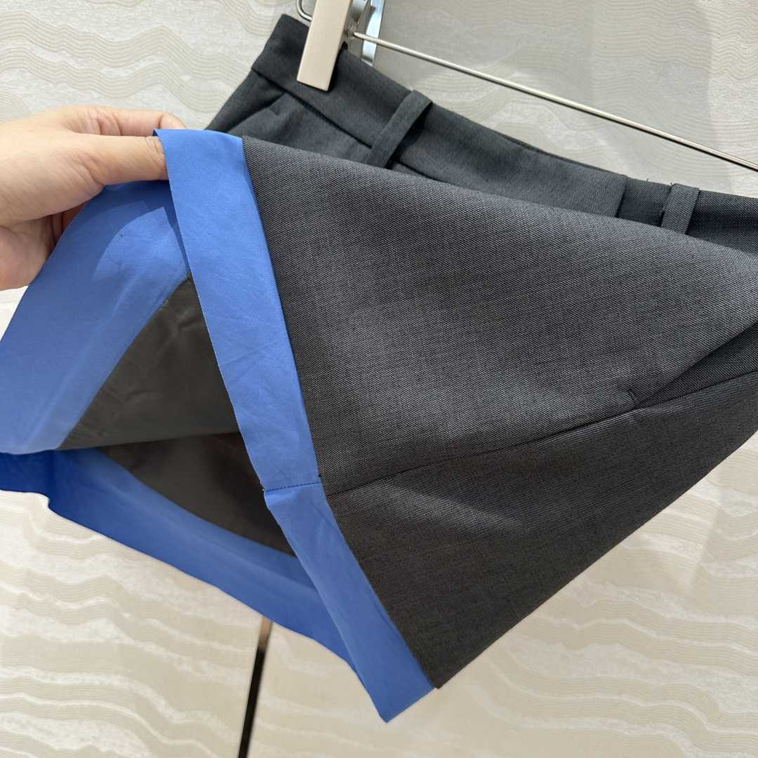 Miu Miu Gabardine Miniskirt - DesignerGu