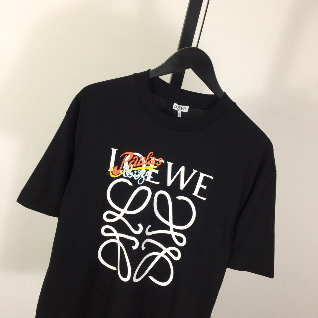 Loewe Loose Fit T-shirt In Cotton - DesignerGu