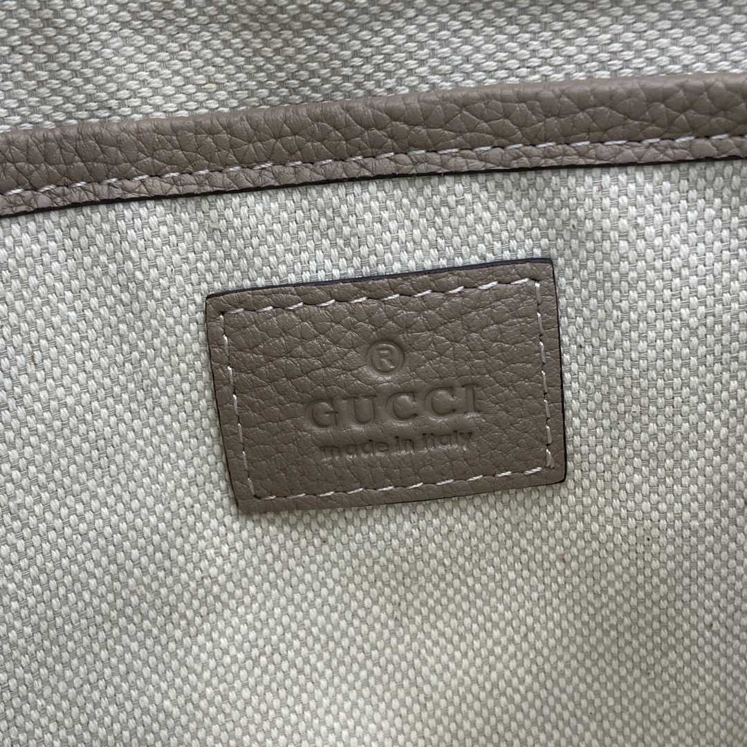 Gucci GG Emblem Medium Shoulder Bag - DesignerGu