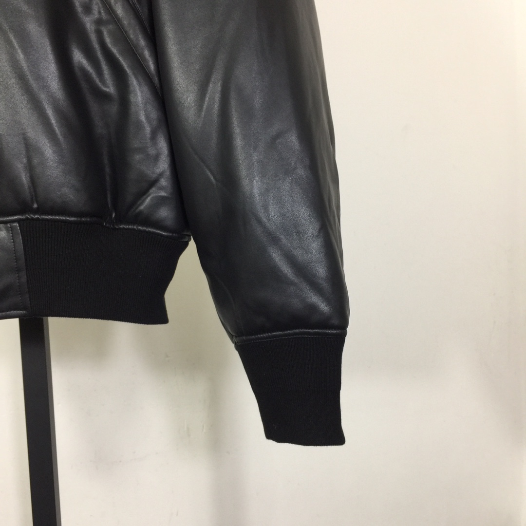 Balenciaga Leather Jacket - DesignerGu