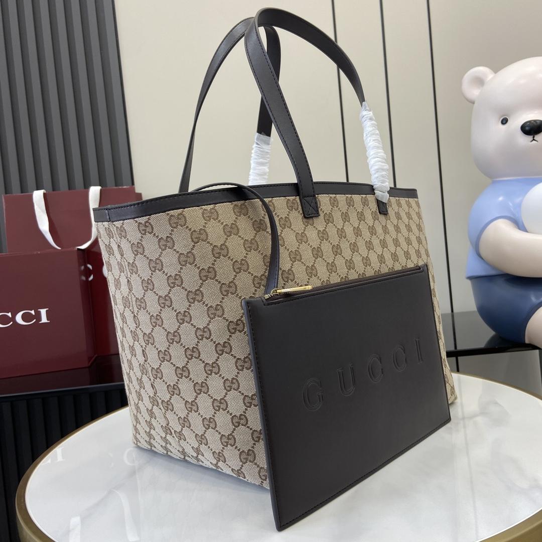 Gucci Totissima Medium Tote Bag - DesignerGu