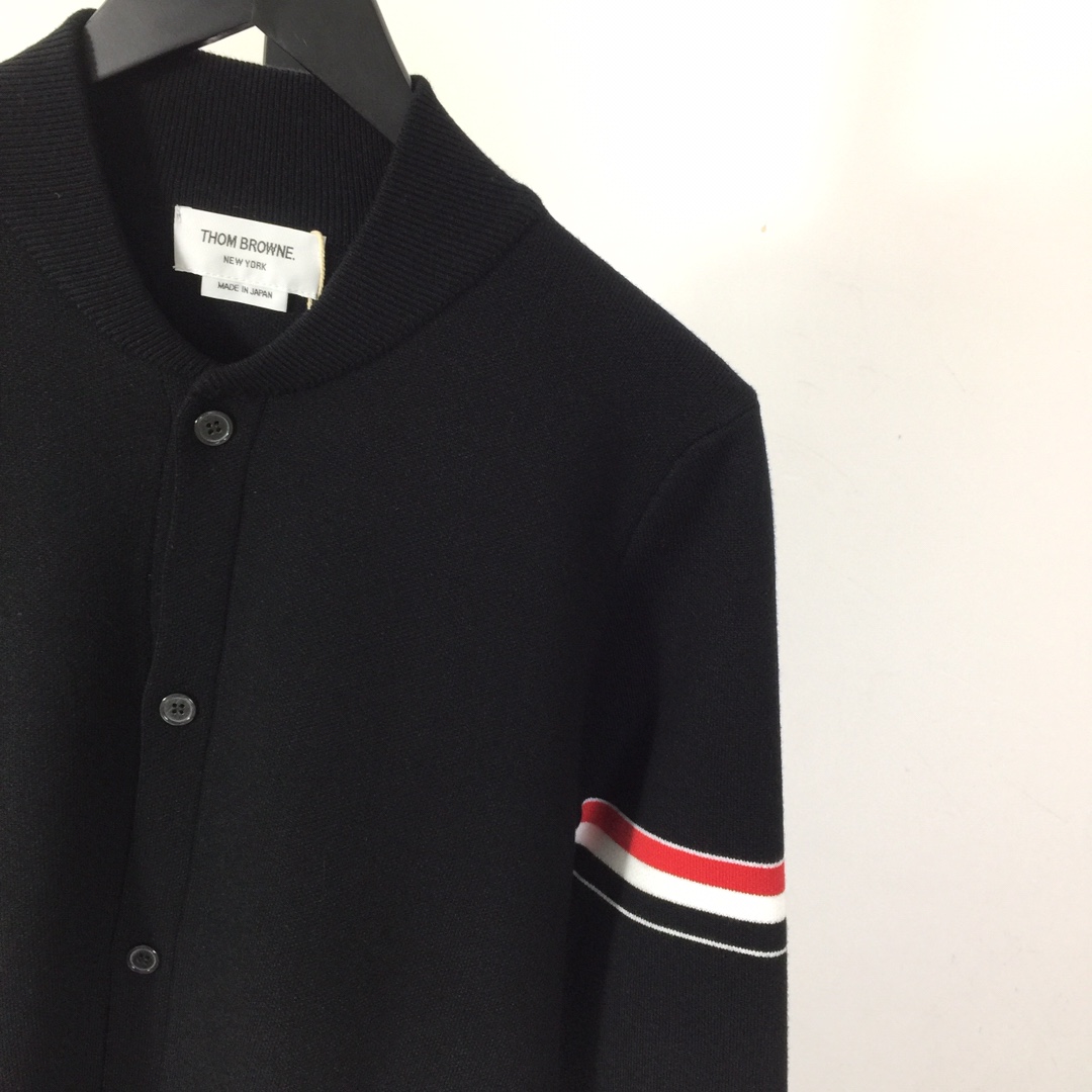 Thom Browne 4-Bar Cardigan - DesignerGu