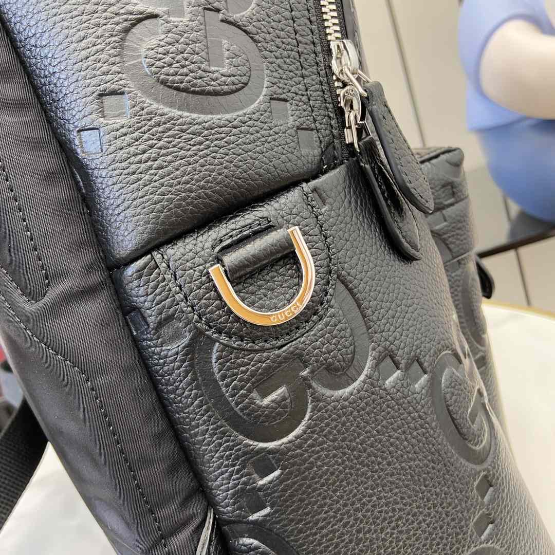 Gucci Medium Jumbo GG Backpack - DesignerGu