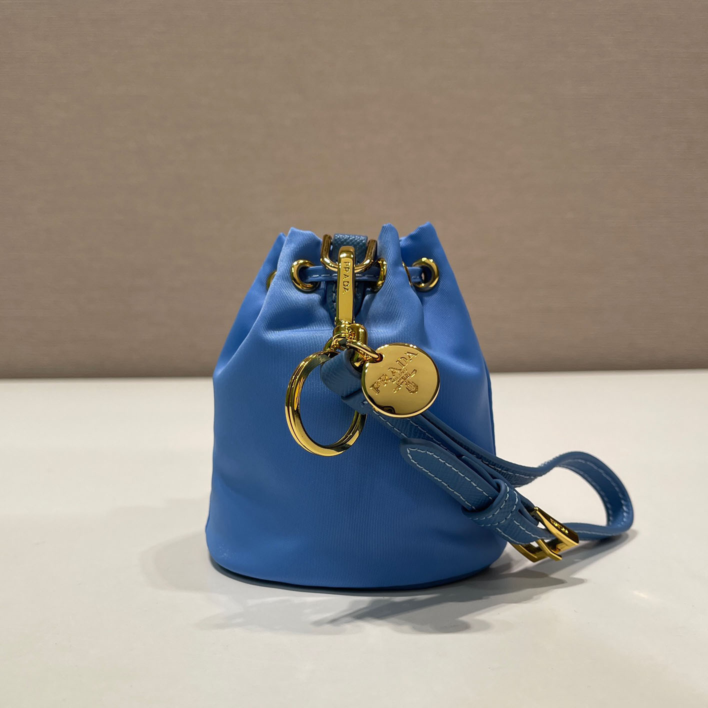 Prada Mini Icon Re-Nylon Bag Charm - DesignerGu