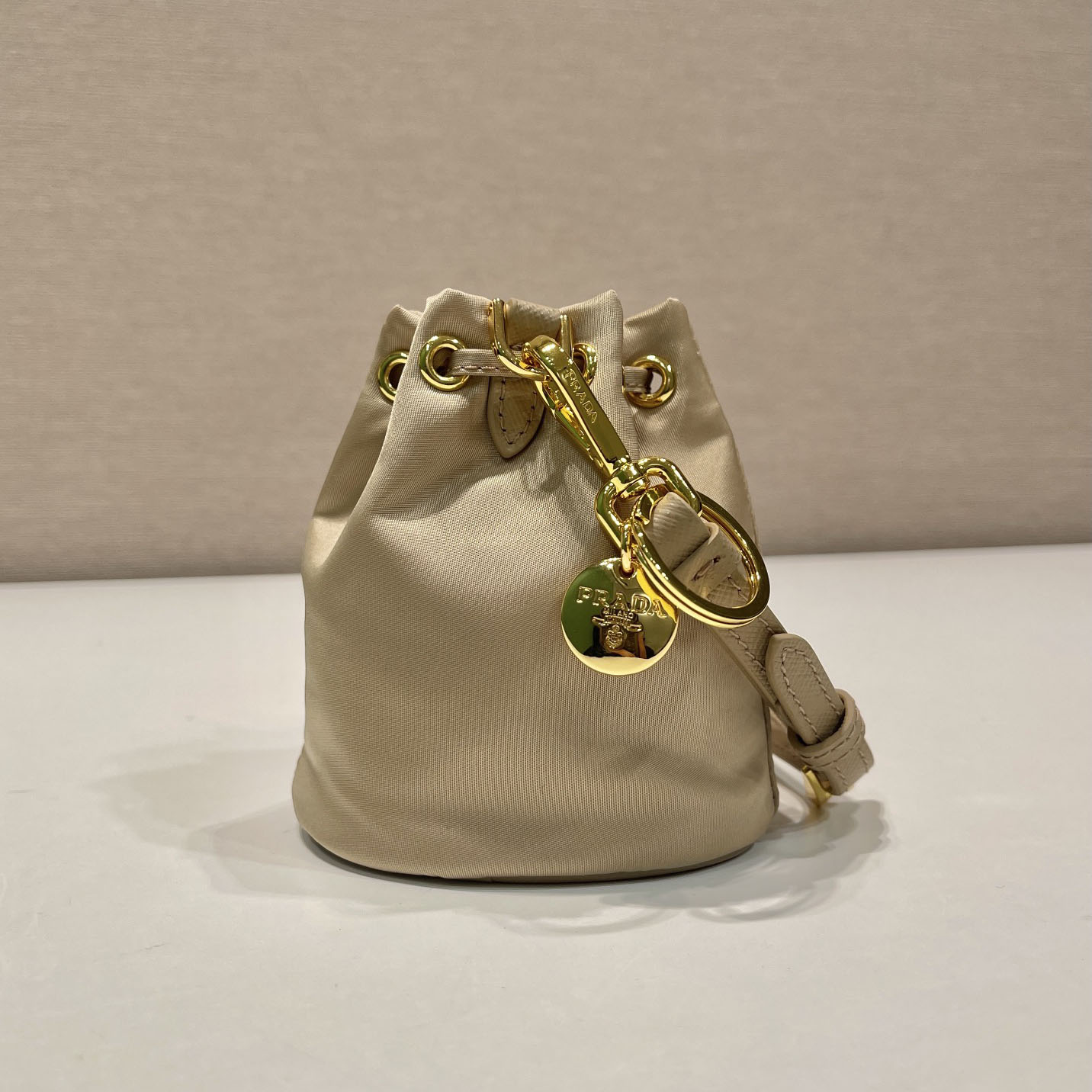 Prada Mini Icon Re-Nylon Bag Charm - DesignerGu