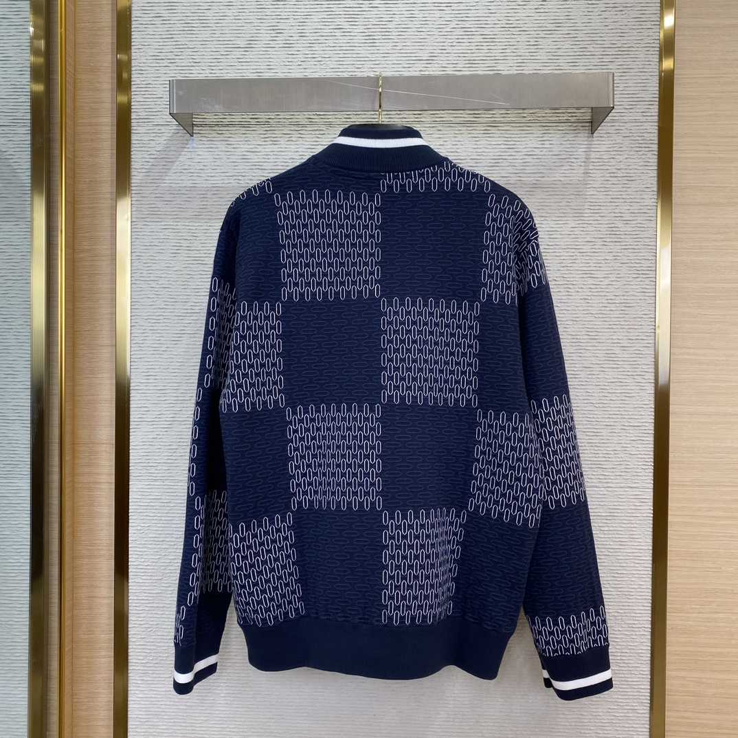 Louis Vuitton Damier Quilted Cotton Bomber  1AFXOP - DesignerGu