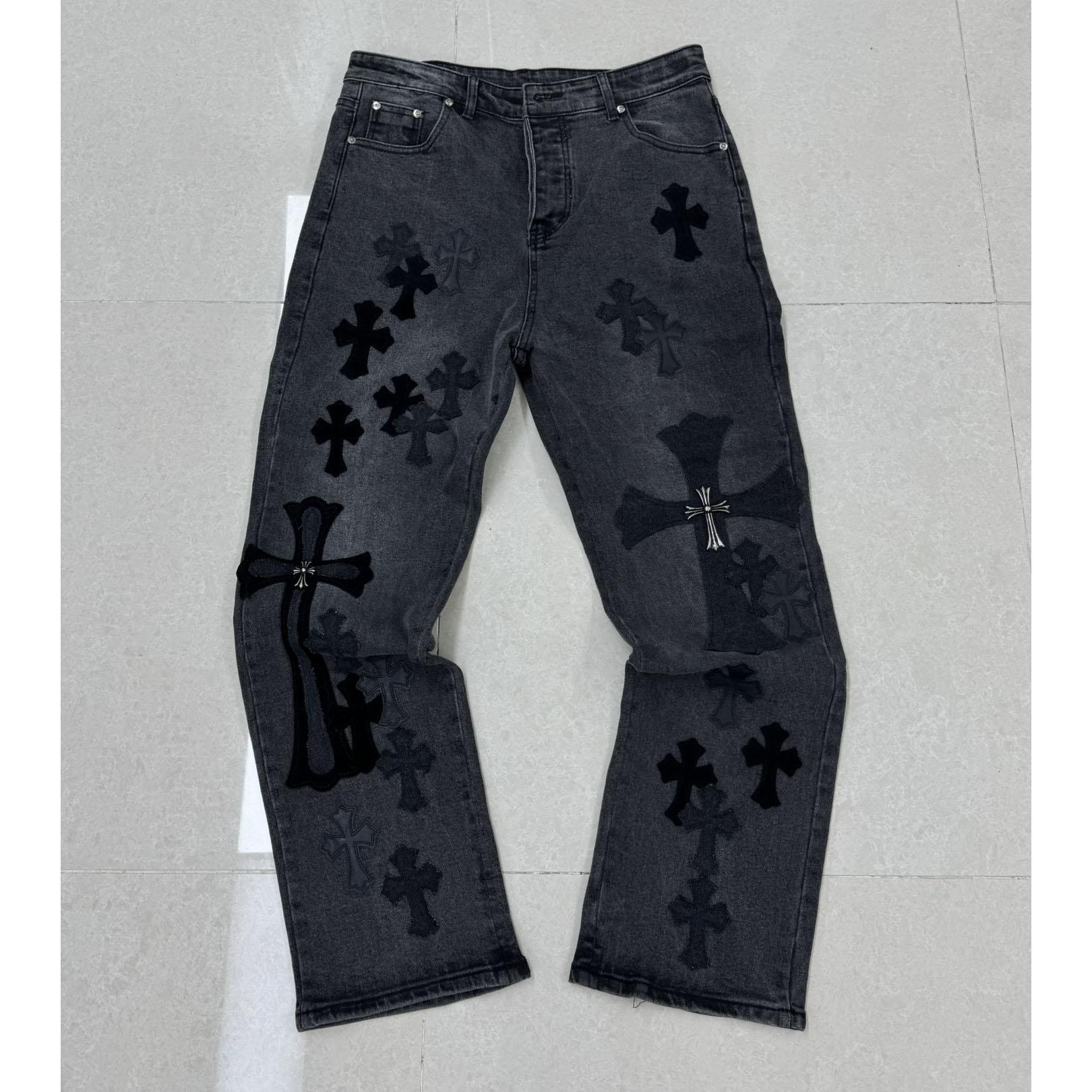 Chrome Heart X SexRecords Jeans - DesignerGu