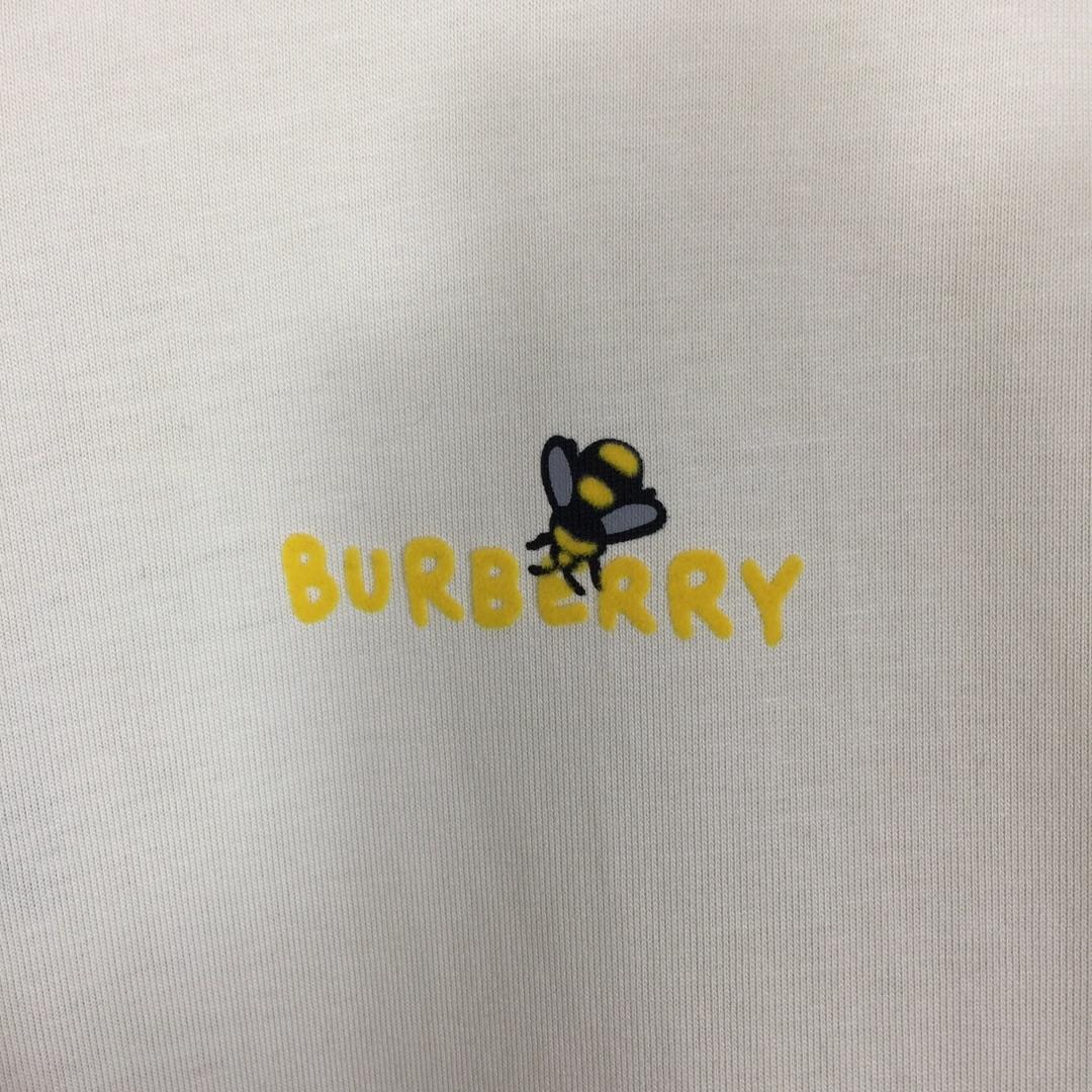 Burberry Bee Cotton T-shirt   - DesignerGu