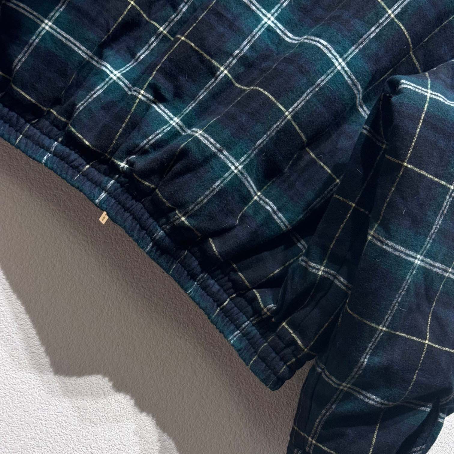 Miu Miu Plaid Hoodie Jacket - DesignerGu