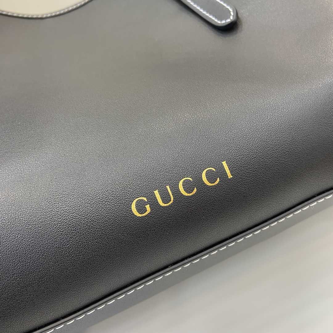 Gucci GG Emblem Medium Tote Bag - DesignerGu