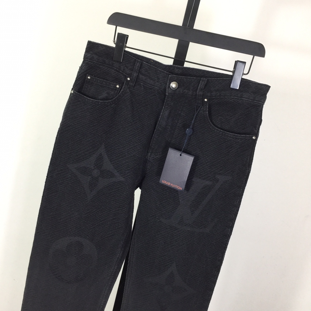 Louis Vuitton Monogram Denim Pants   1AFY47 - DesignerGu