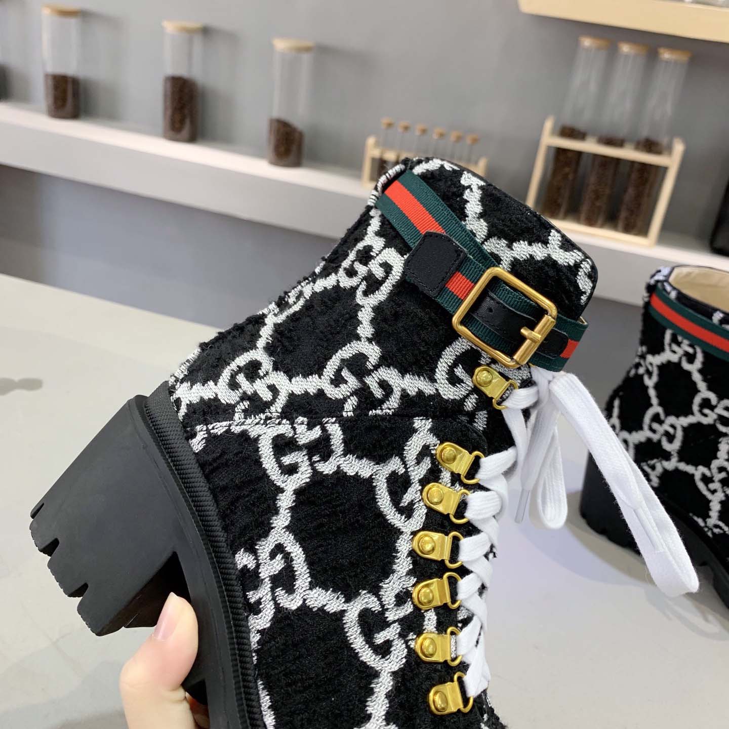 Gucci GG Ankle Boot - DesignerGu