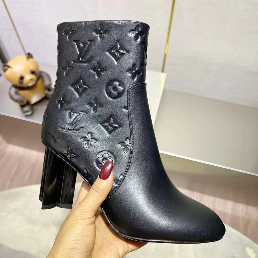 Louis Vuitton Monogram Ankle Boot - DesignerGu