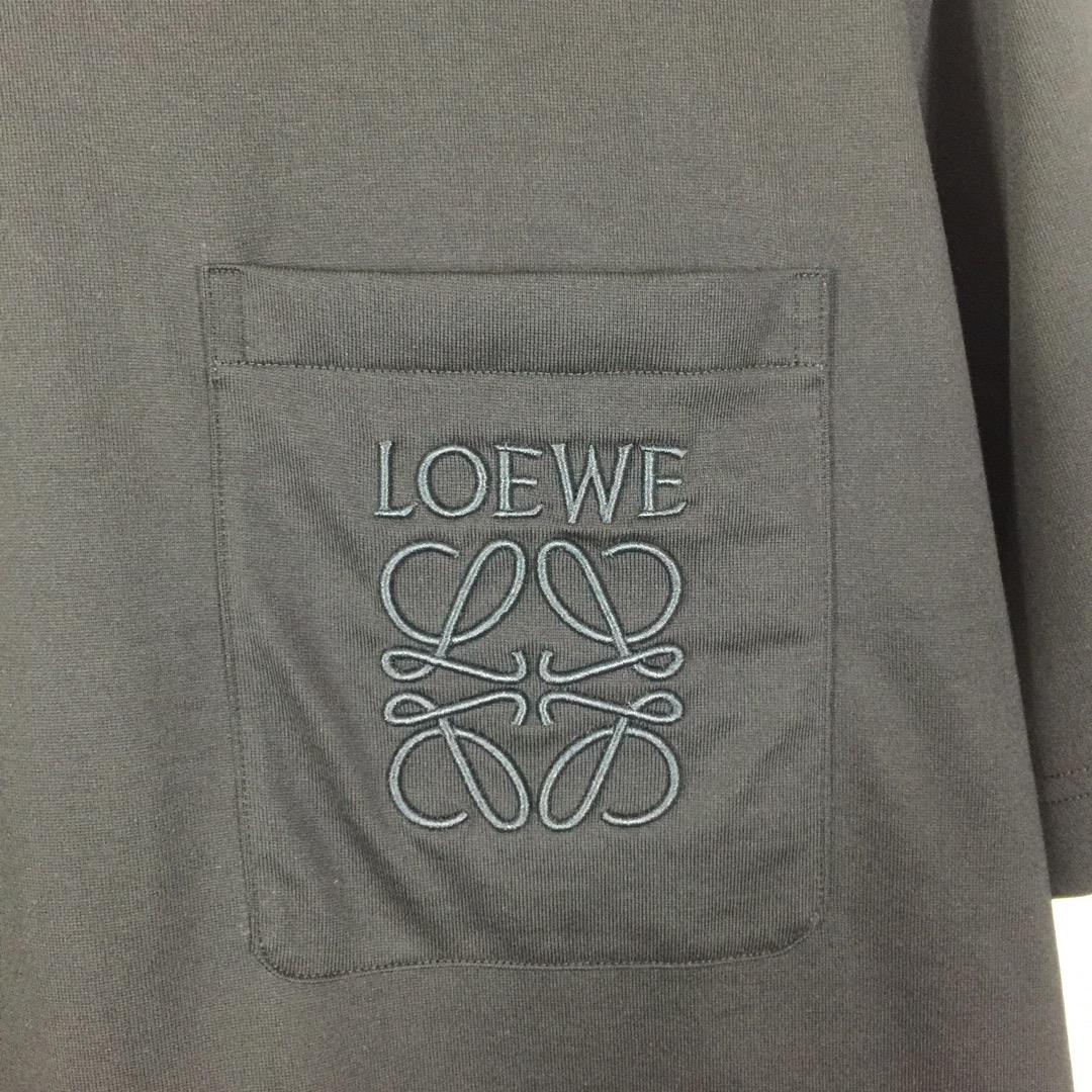 Loewe Loose Fit T-shirt In Cotton - DesignerGu