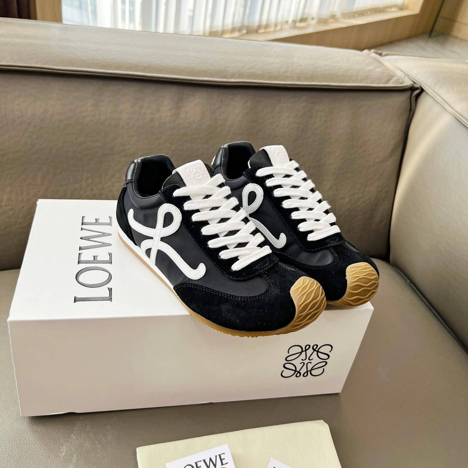 Loewe Ballet Runner 2.0 In Nylon And Calfskin - DesignerGu