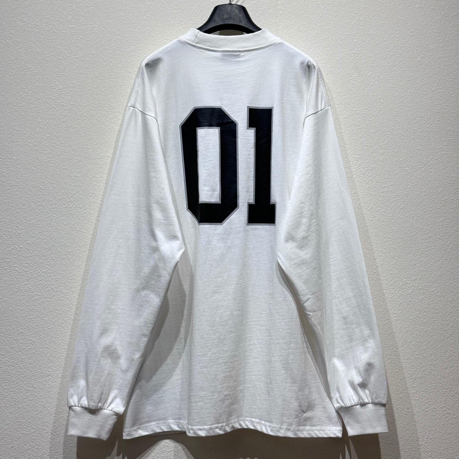 Balenciaga Basketball Series  Long Sleeve Tee - DesignerGu