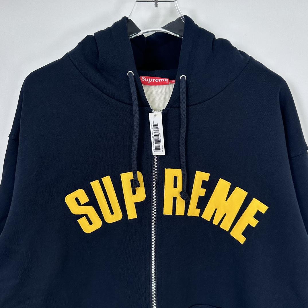 Supreme Arc Thermal Zip Up Hooded Sweatshirt - DesignerGu