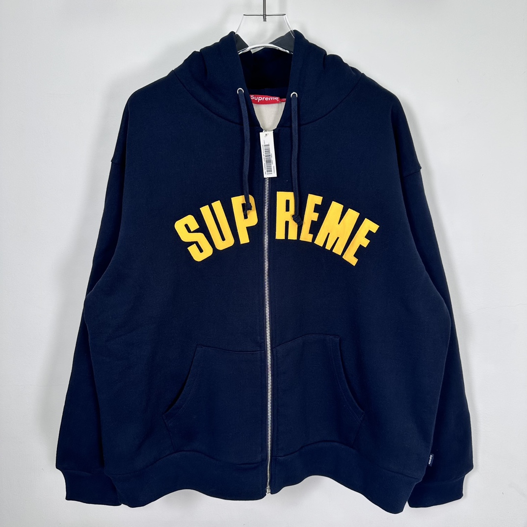 Supreme Arc Thermal Zip Up Hooded Sweatshirt - DesignerGu