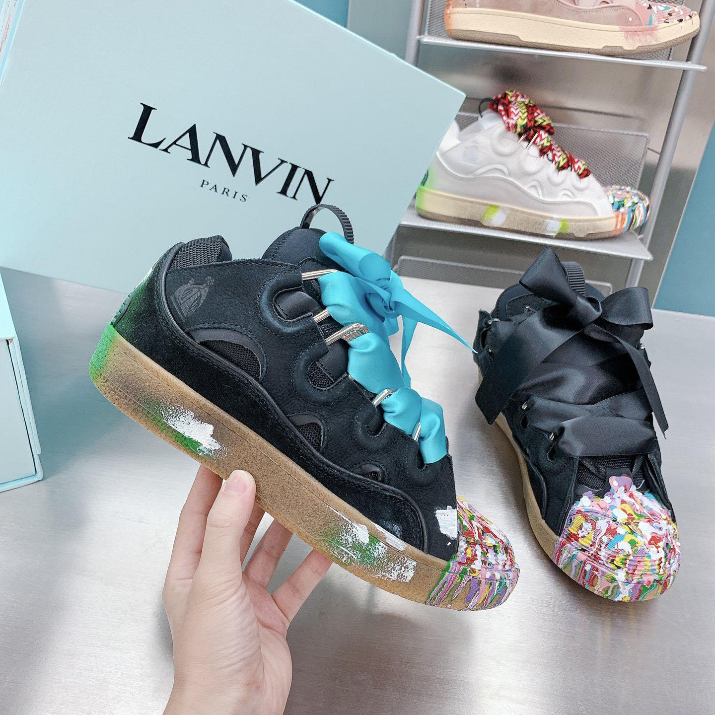 Lanvin Gallery Dept. x Lanvin Curb Sneakers - DesignerGu