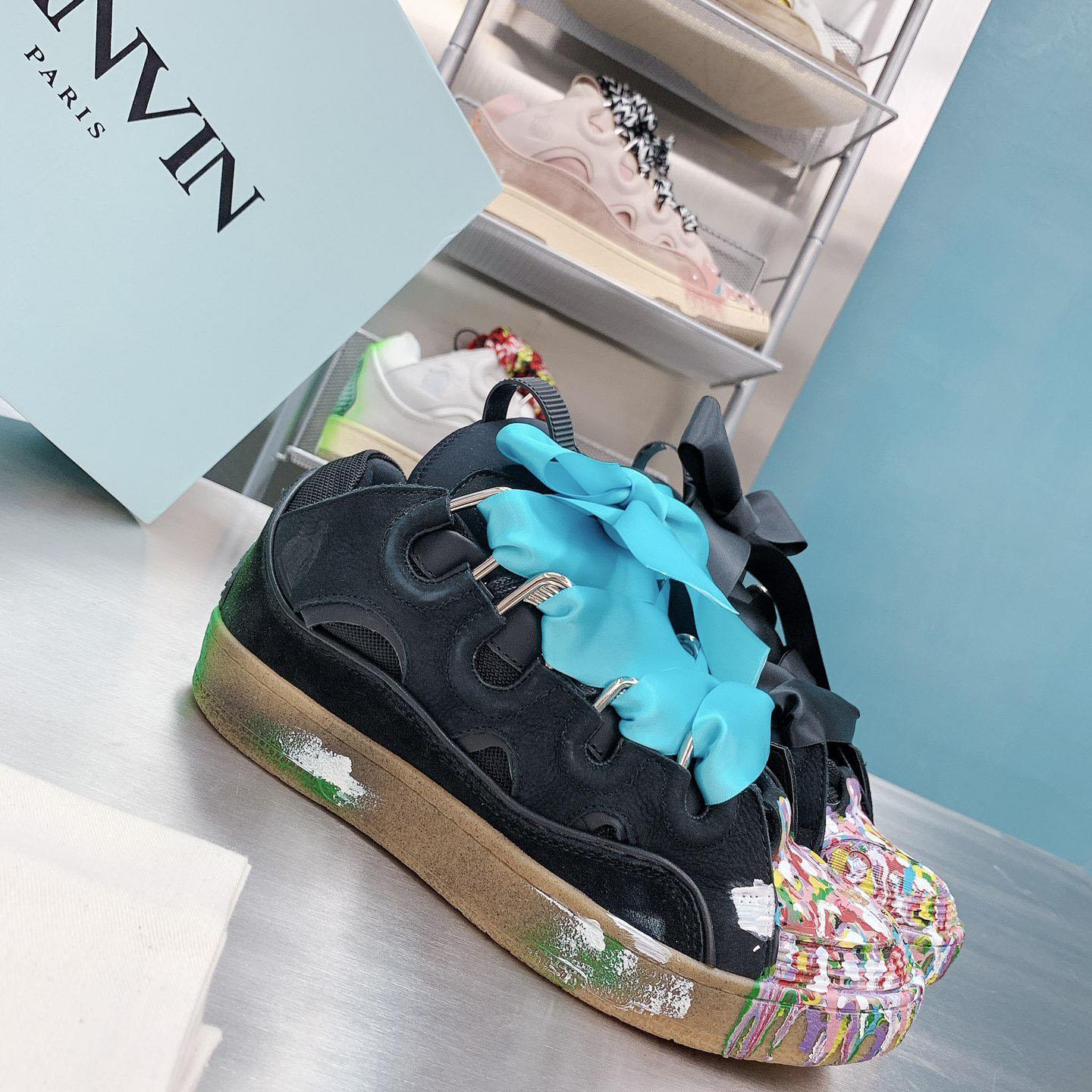 Lanvin Gallery Dept. x Lanvin Curb Sneakers - DesignerGu