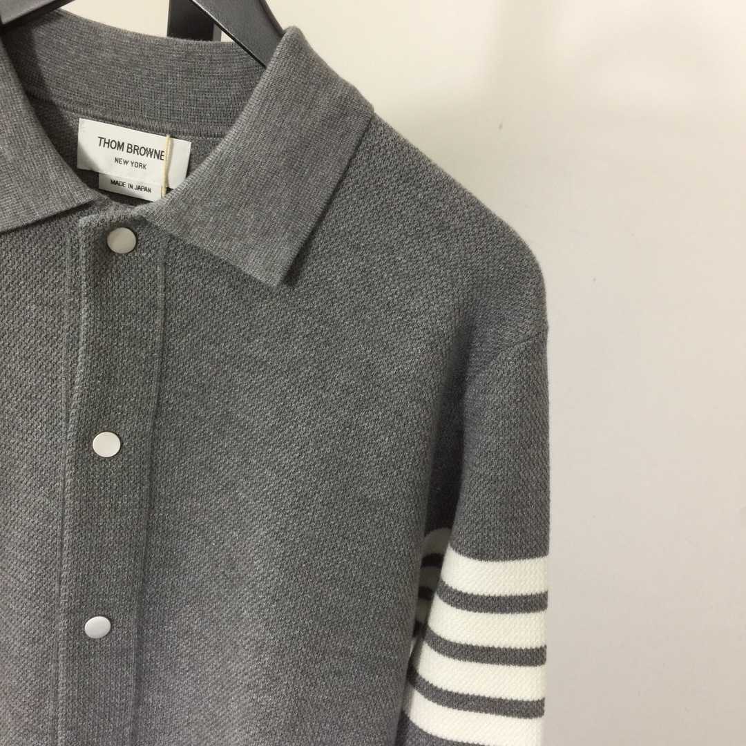 Thom Browne 4-Bar Knit Cardigan - DesignerGu