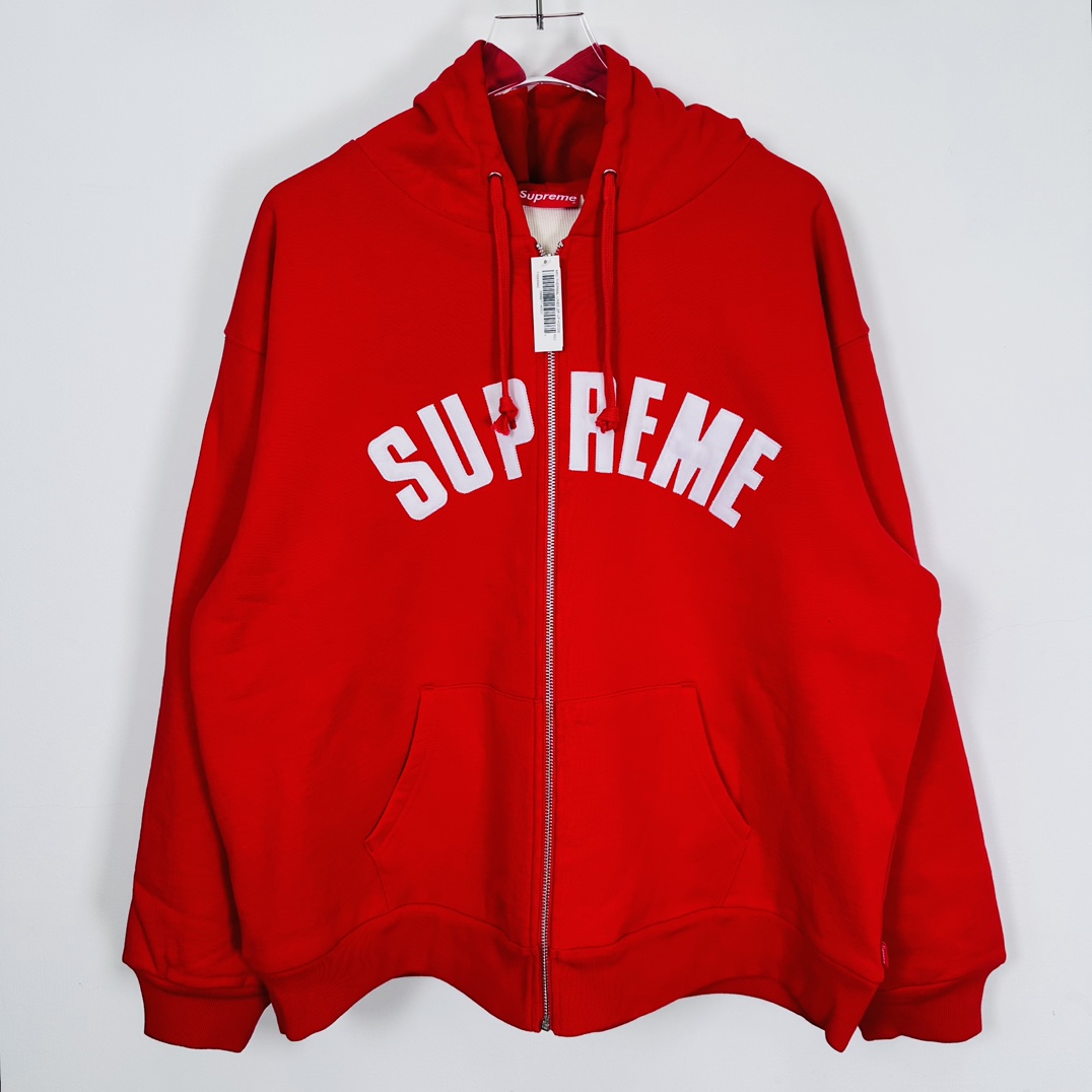 Supreme Arc Thermal Zip Up Hooded Sweatshirt - DesignerGu