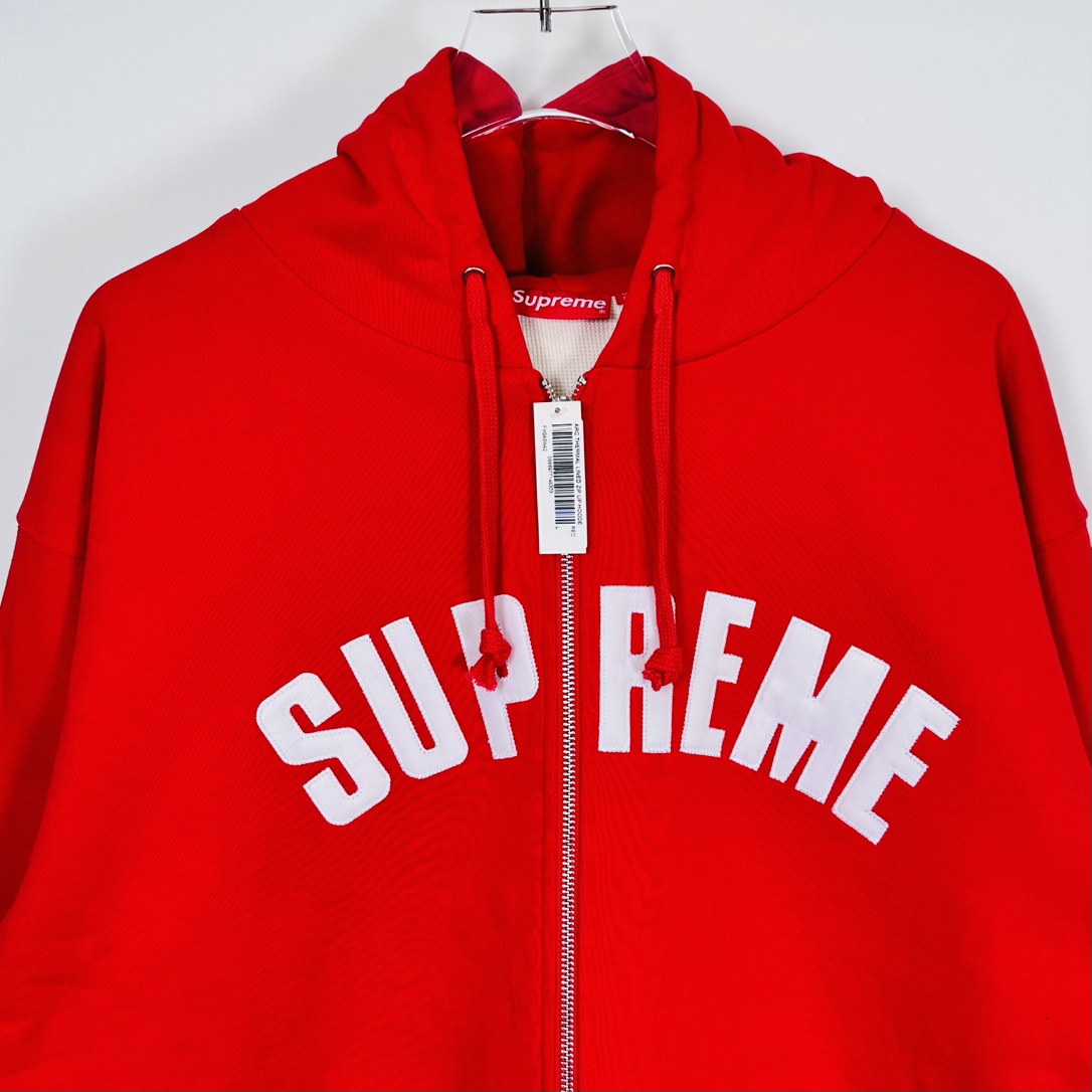 Supreme Arc Thermal Zip Up Hooded Sweatshirt - DesignerGu