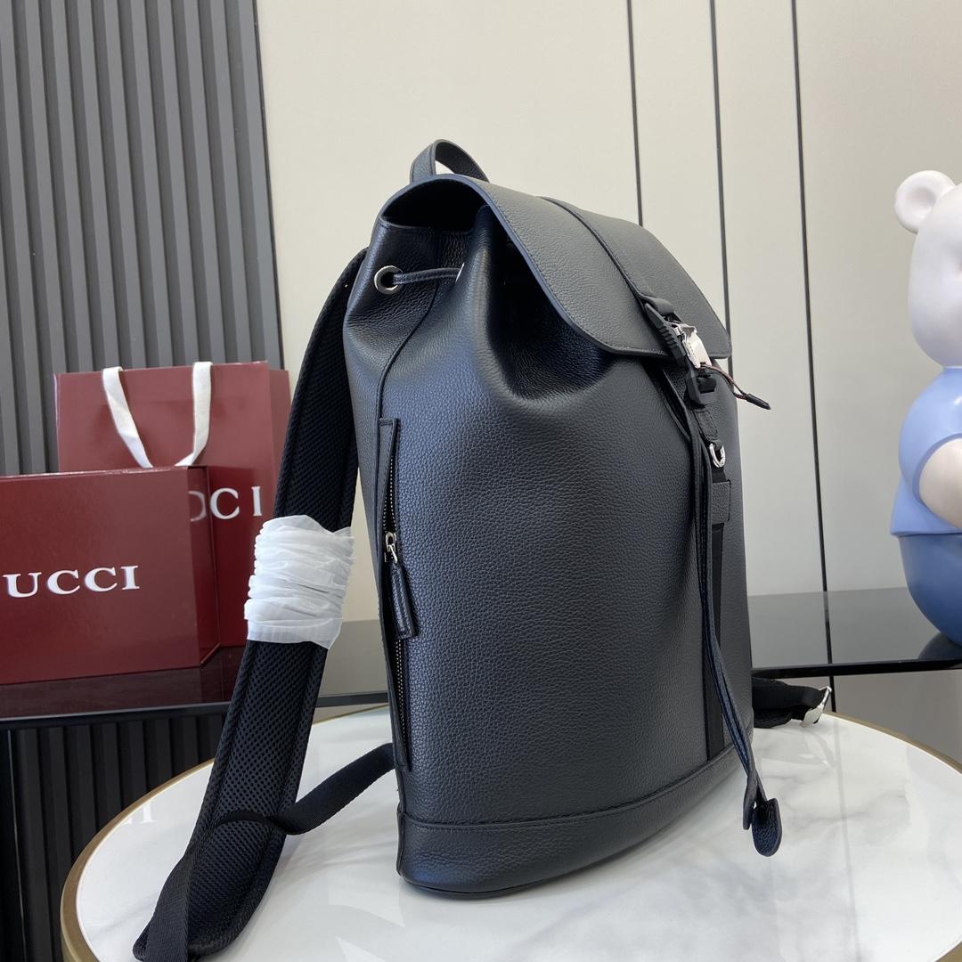 Gucci Large Backpack With Web - DesignerGu