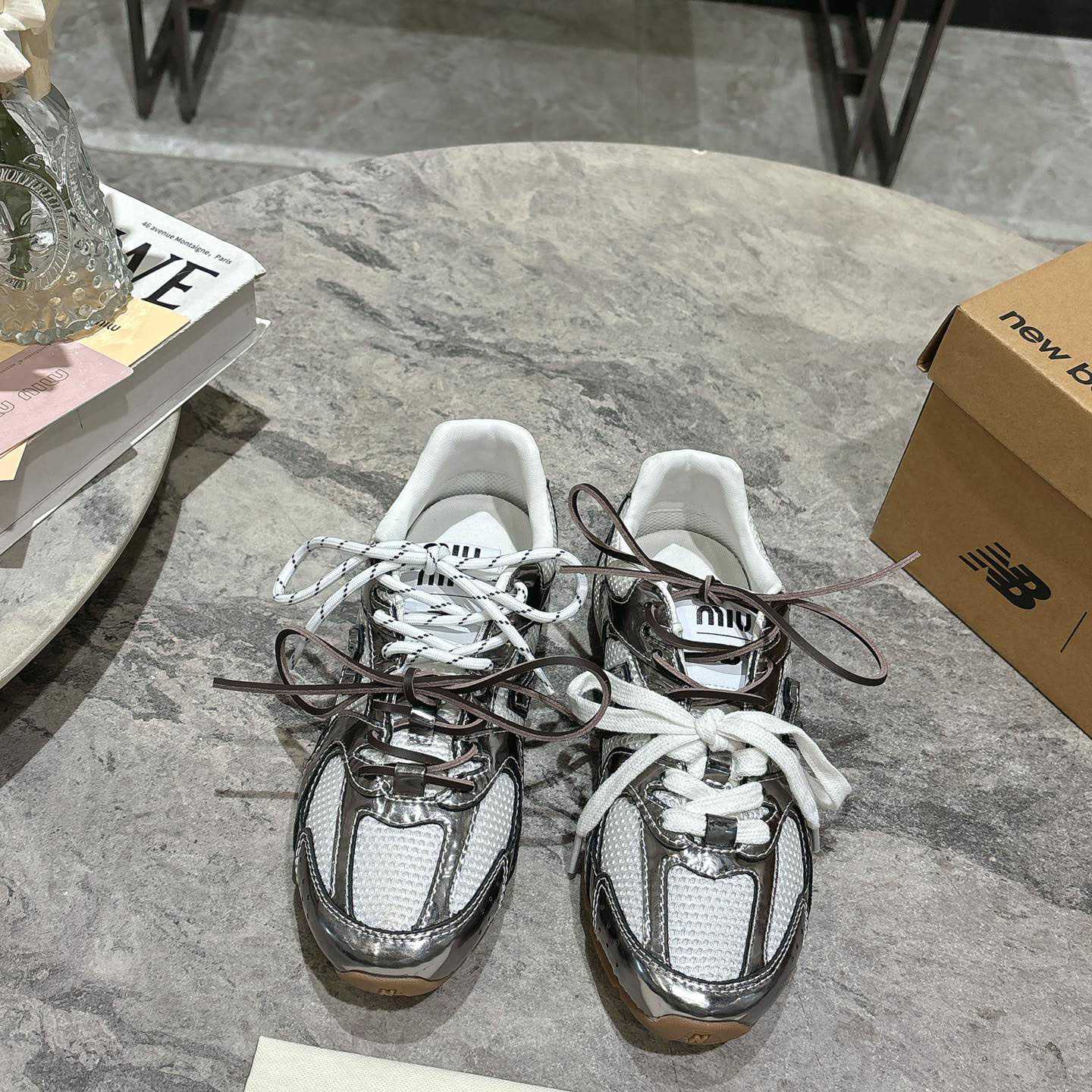 New Balance X Miu Miu Sneakers - DesignerGu