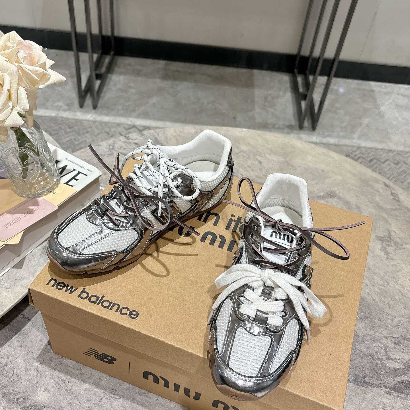 New Balance X Miu Miu Sneakers - DesignerGu