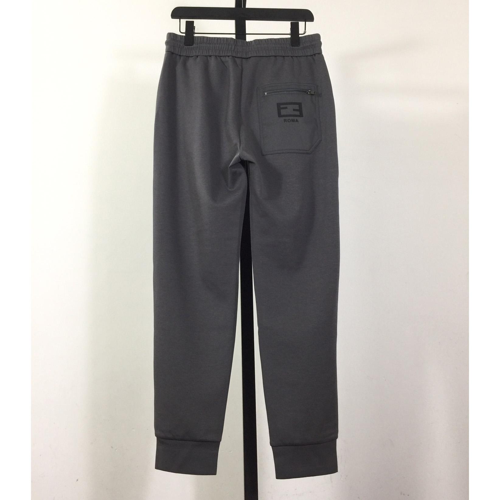 Fendi Cotton Sweatpant - DesignerGu