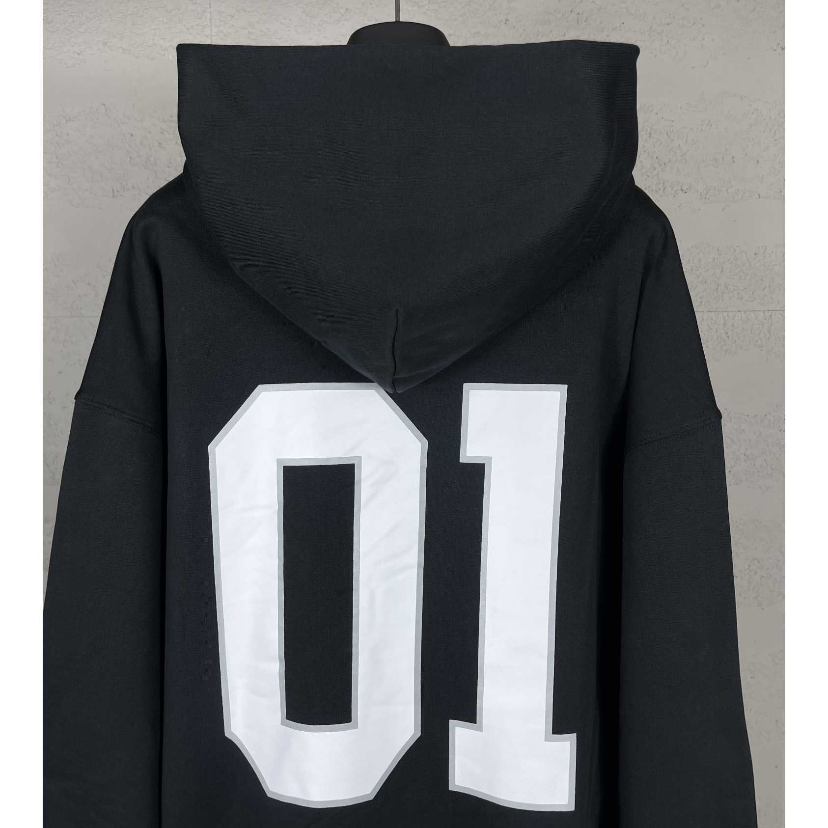 Balenciaga Cotton Hoodie - DesignerGu