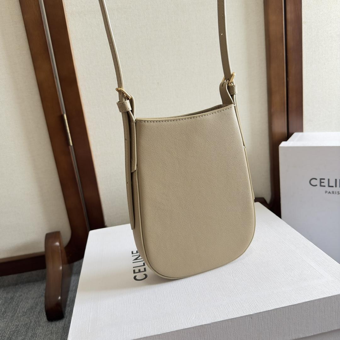 Celine Phone Pouch Heloise In Supple Calfskin - DesignerGu