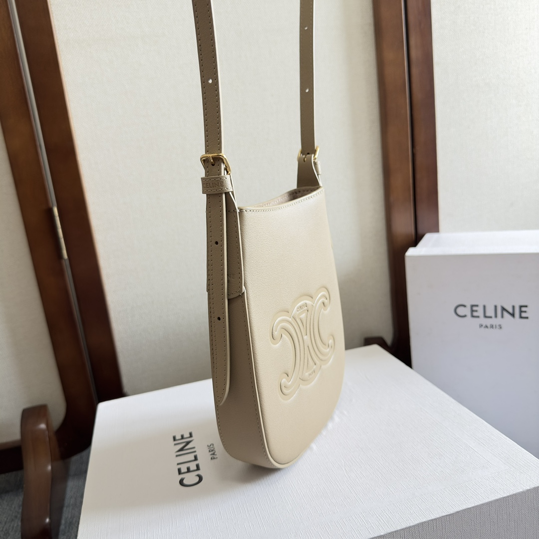 Celine Phone Pouch Heloise In Supple Calfskin - DesignerGu