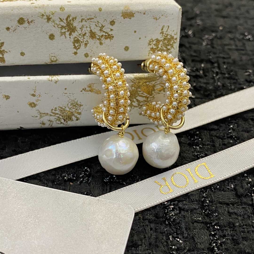 Dior Earrings - DesignerGu