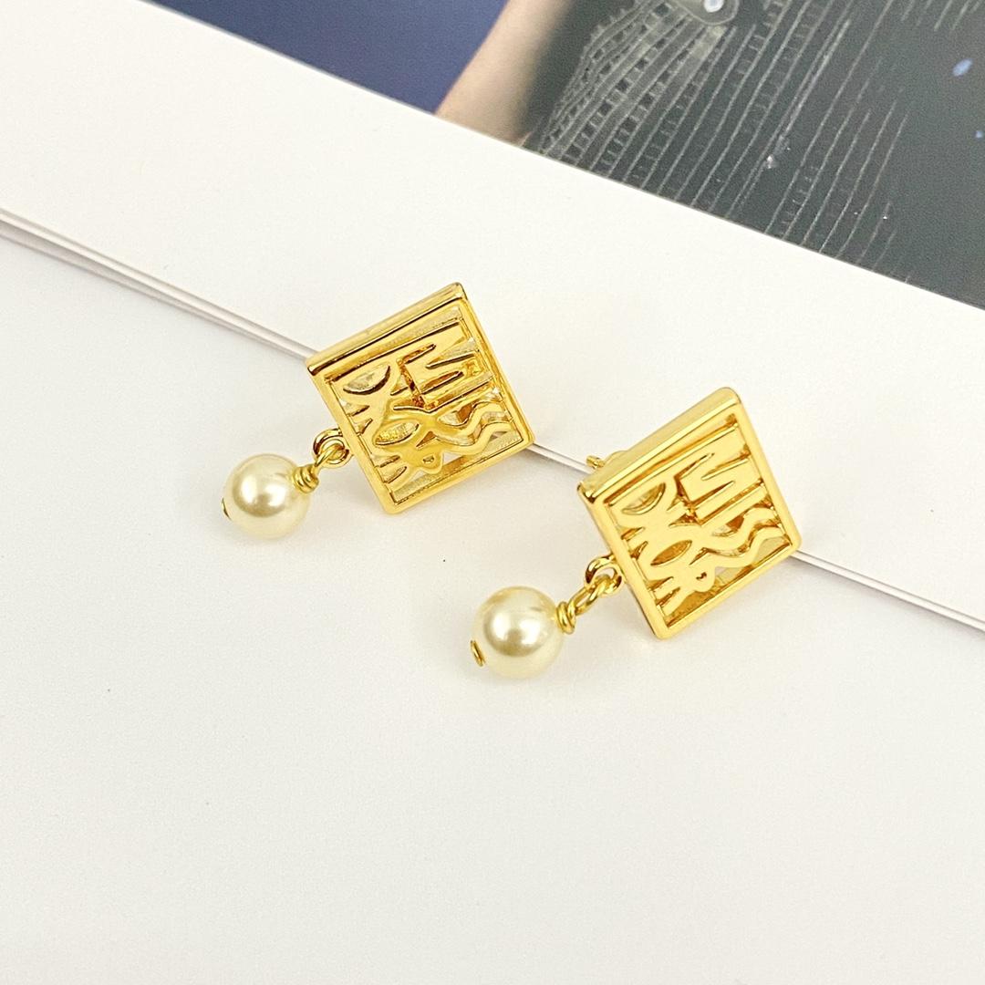 Dior Earrings - DesignerGu