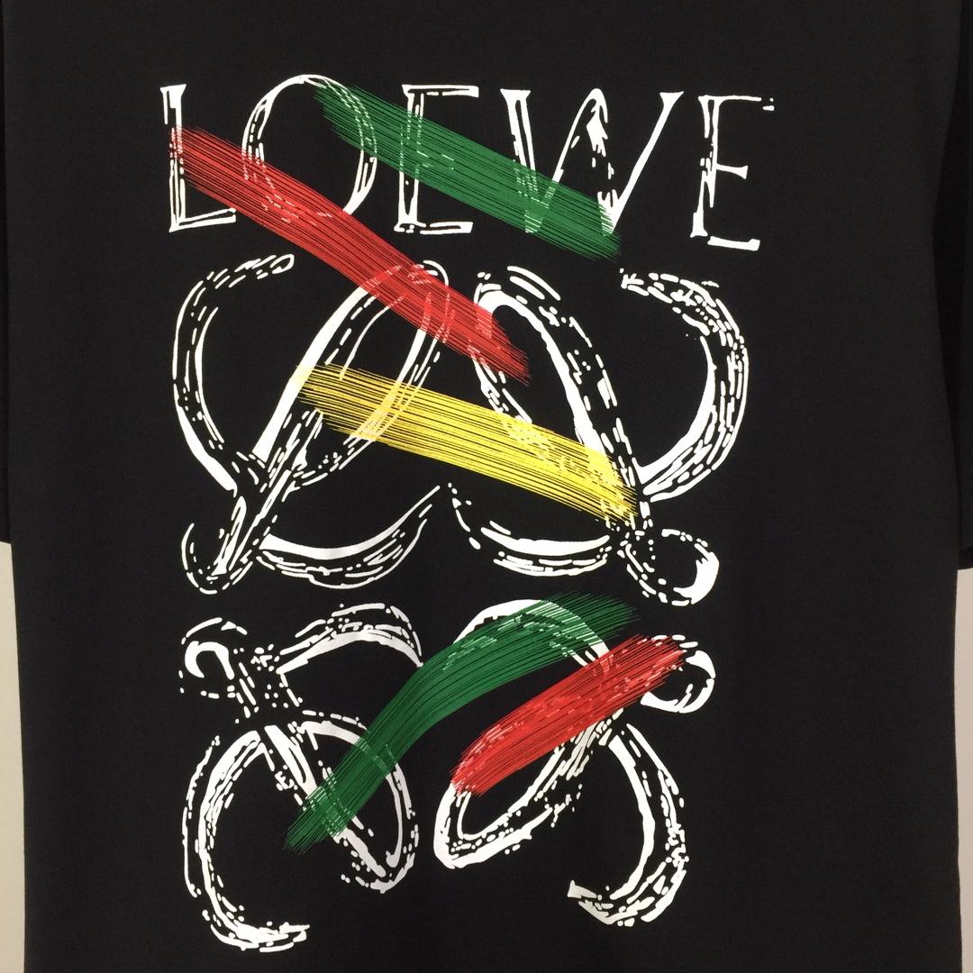 Loewe Loose Fit T-shirt In Cotton - DesignerGu