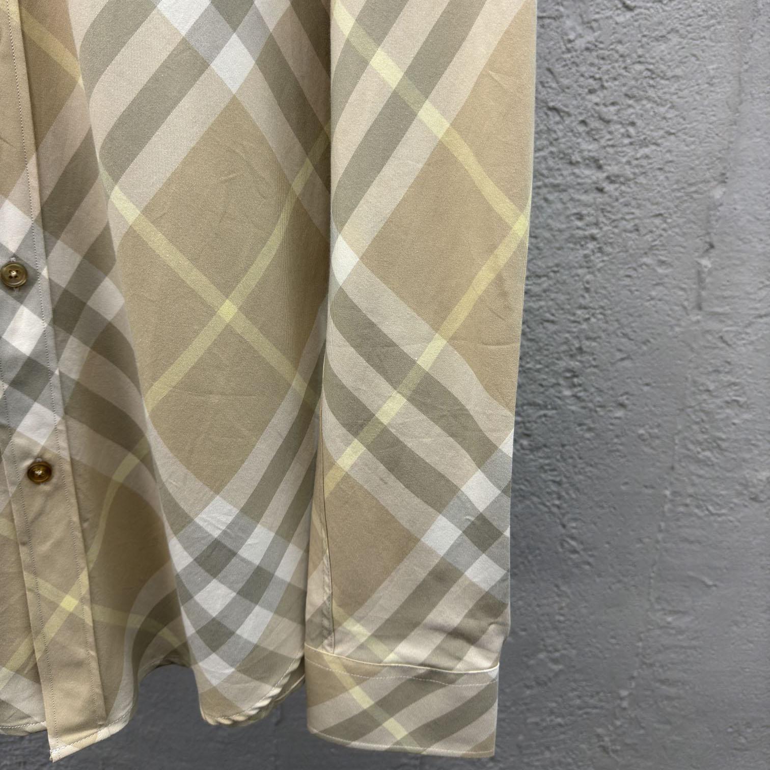 Burberry Vintage-check Cotton Shirt - DesignerGu