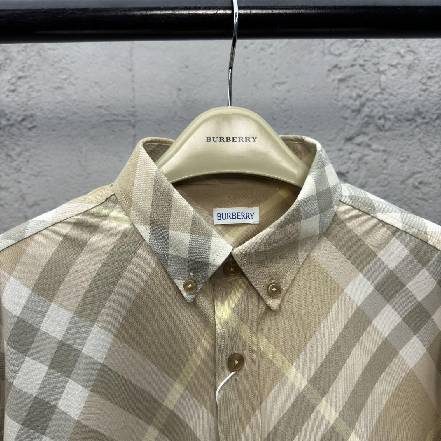 Burberry Vintage-check Cotton Shirt - DesignerGu