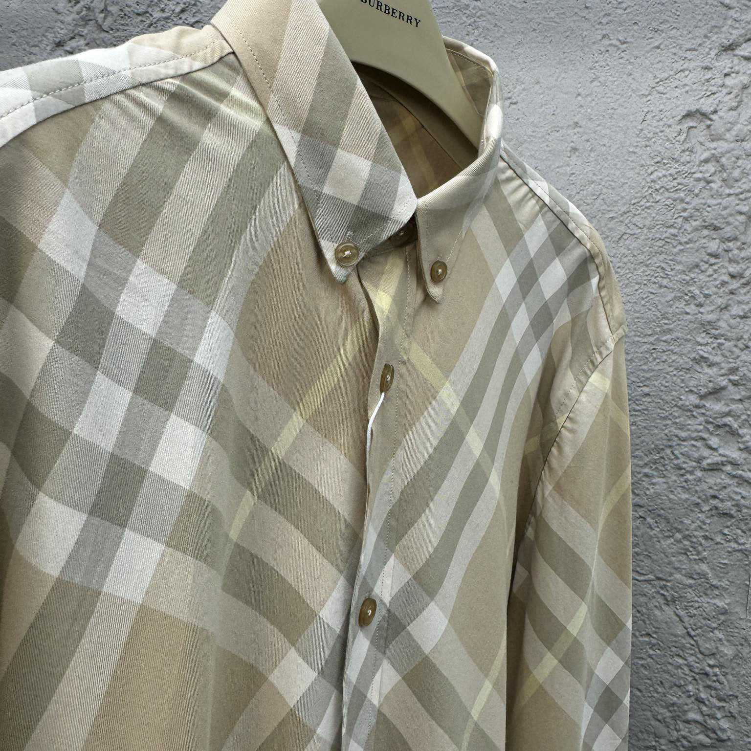 Burberry Vintage-check Cotton Shirt - DesignerGu